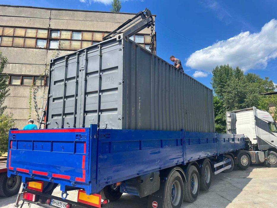 Контейнер морський 20 футів гараж битовка прорабка склад вагончик