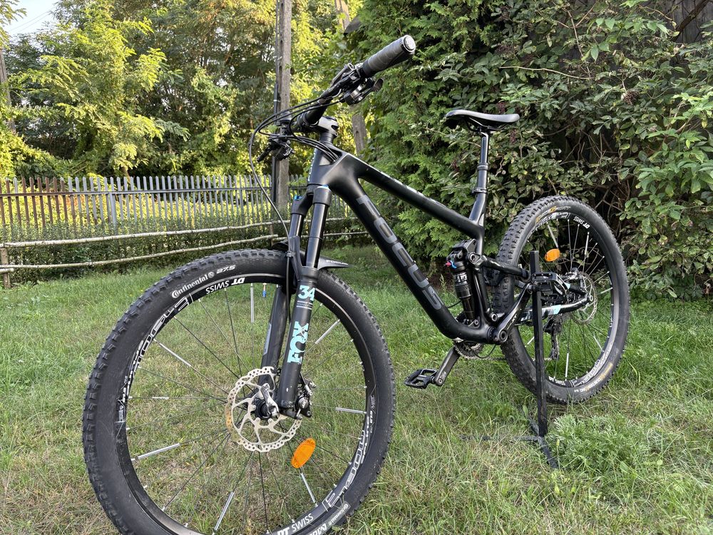 Rower focus jam carbon pro 27,5 trail 2x11 deore xt r.M dt swiss fox