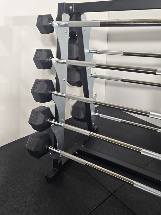 Zestaw sztang modułowych Hex proste od 10 kg.do 50 kg.