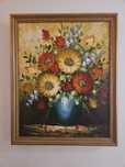 Tela decorativo com moldura