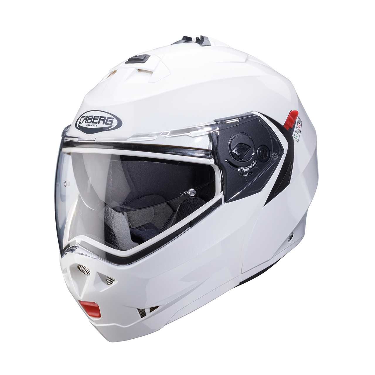 Kask Motocyklowy Szczękowy CABERG DUKE X biały roz. S