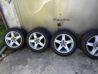 Koła volkswagen 17 cali Passat B7 B8 215/55/17 98W  Ronal R48 Goodyear