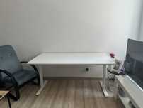 Biurko 80x160  W CZĘŚCIACH Jysk Białe