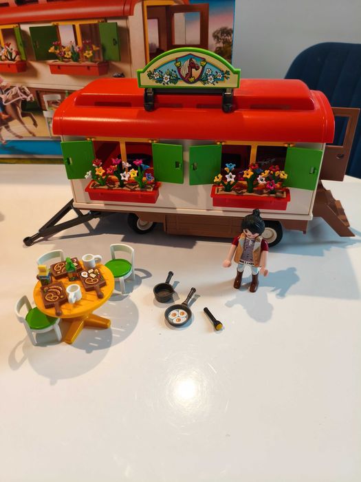 Playmobil 70510 Pony Camp Overnight Wagon