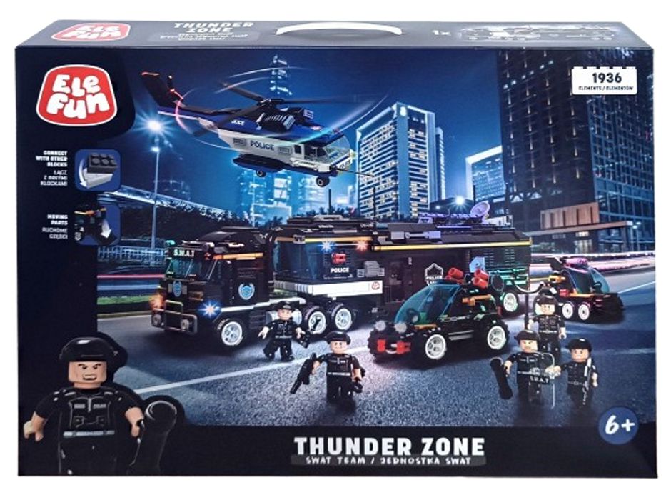Klocki Elefun Thunder Jednostka SWAT 8831 - 1936el