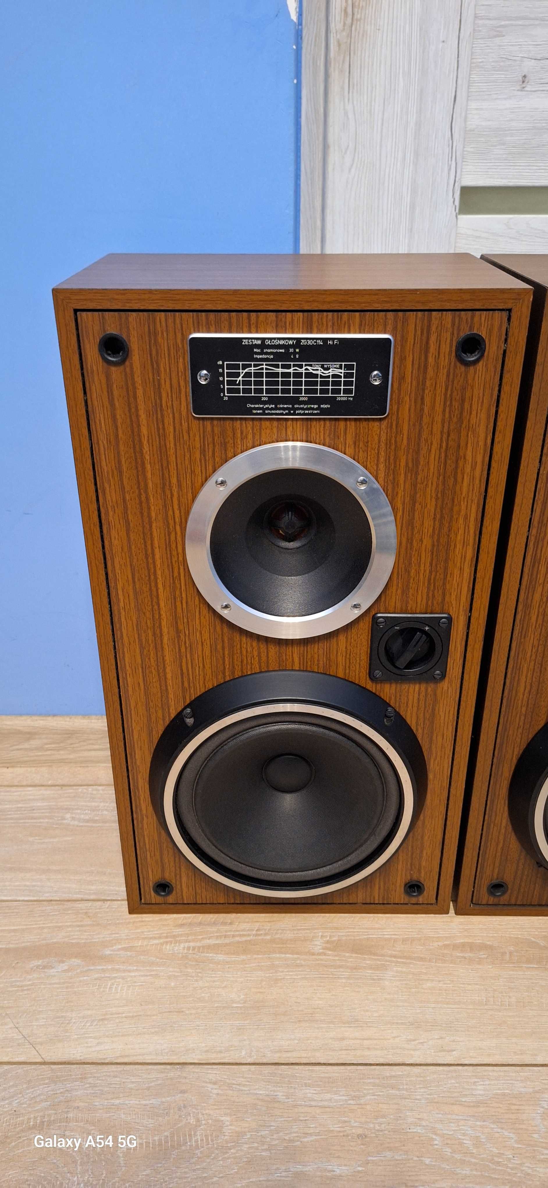 Kolumny Unitra Tonsil ZG30C114 Hi Fi Po regeneracji ! Oryginał Idealne