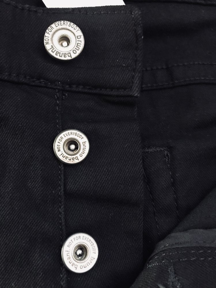 Spodnie Bruno Banani czarne Denim jeansowe luksusowe
