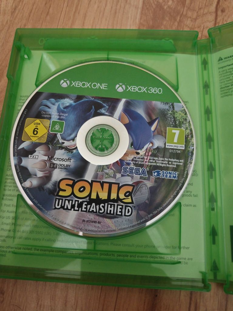 Sonic unleashed xbox 360  one s x series