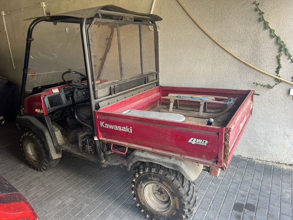 Kawasaki Mule 3010 4x4 atv quad kubota terenowy sadowniczy