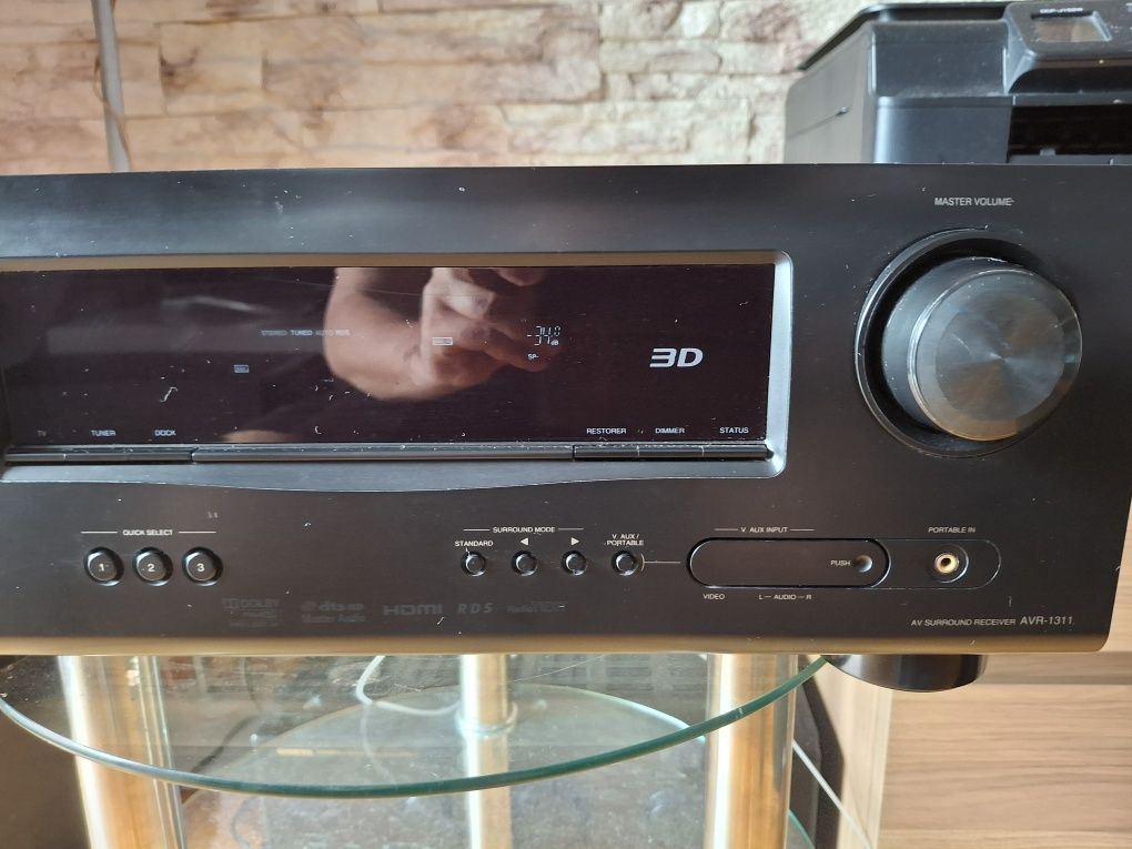 Amplituner Denon AVR-1311 Super stan, w pełni sprawny, pilot