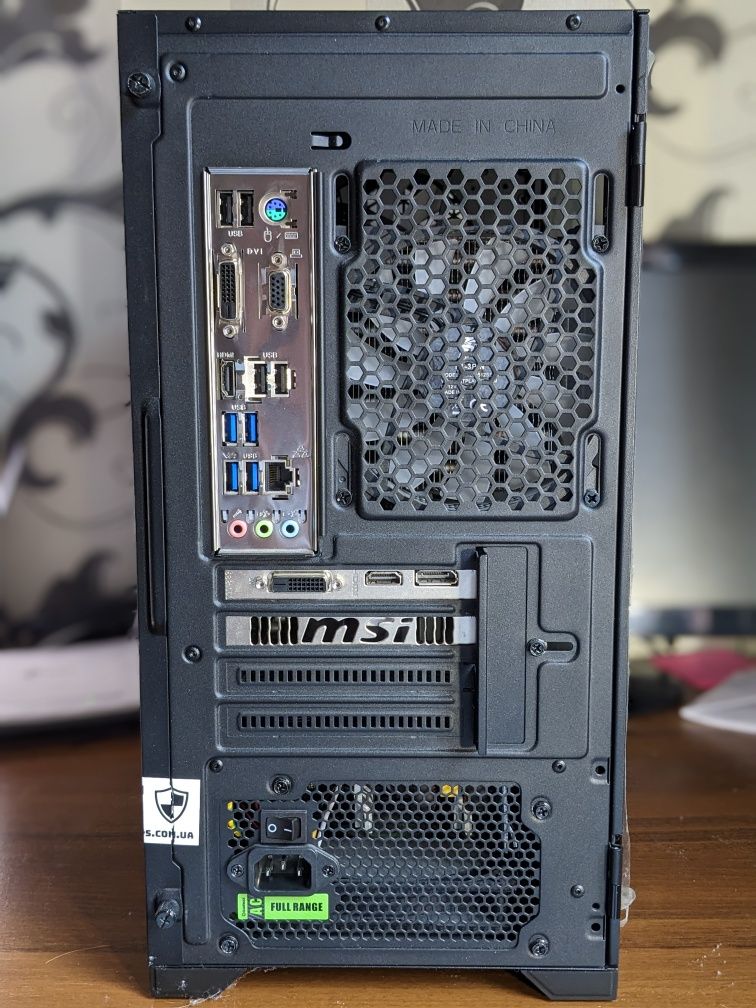 Комп'ютер AMD Ryzen 5 5500, MSI Nvidia GTX 1050 Ti