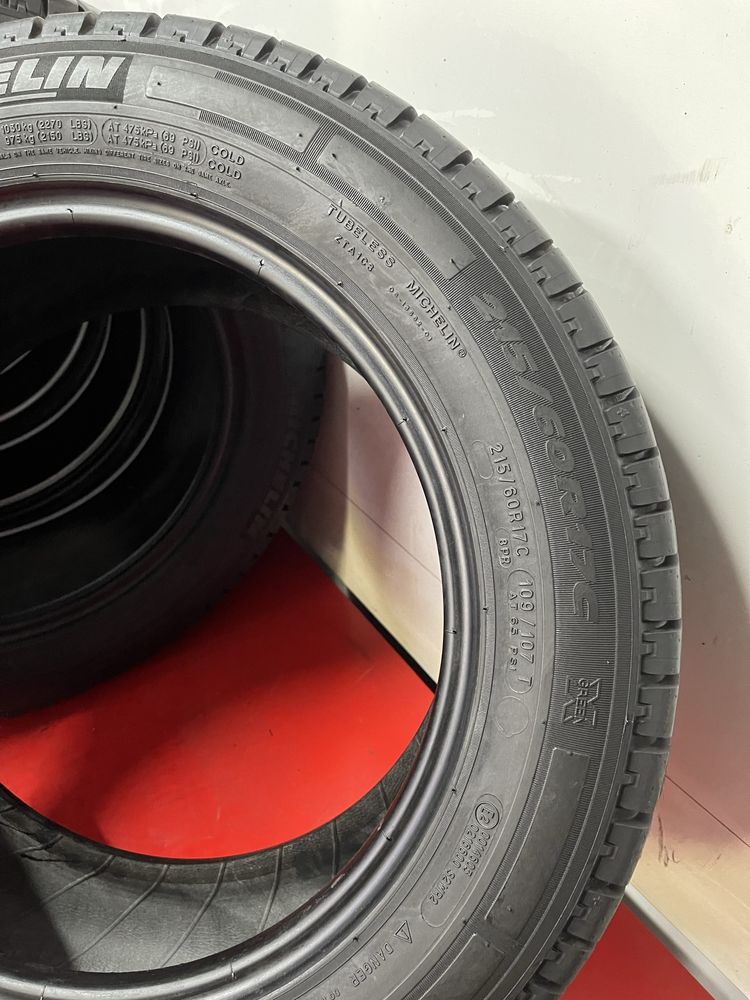 Komplet opon wzmacnianych 215/60R17c Michelin Agilis 9mm Bus