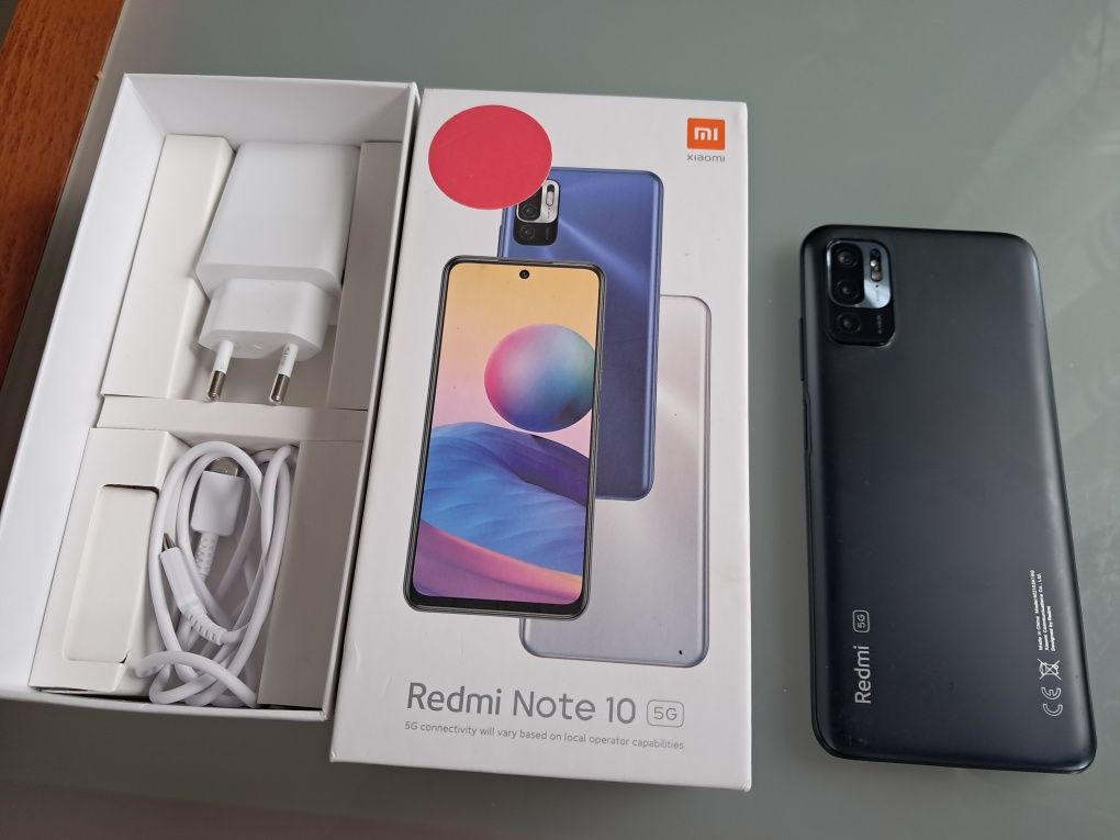 Redmi Note 10 5G Graphite gray 4GB ram 128 GB rom