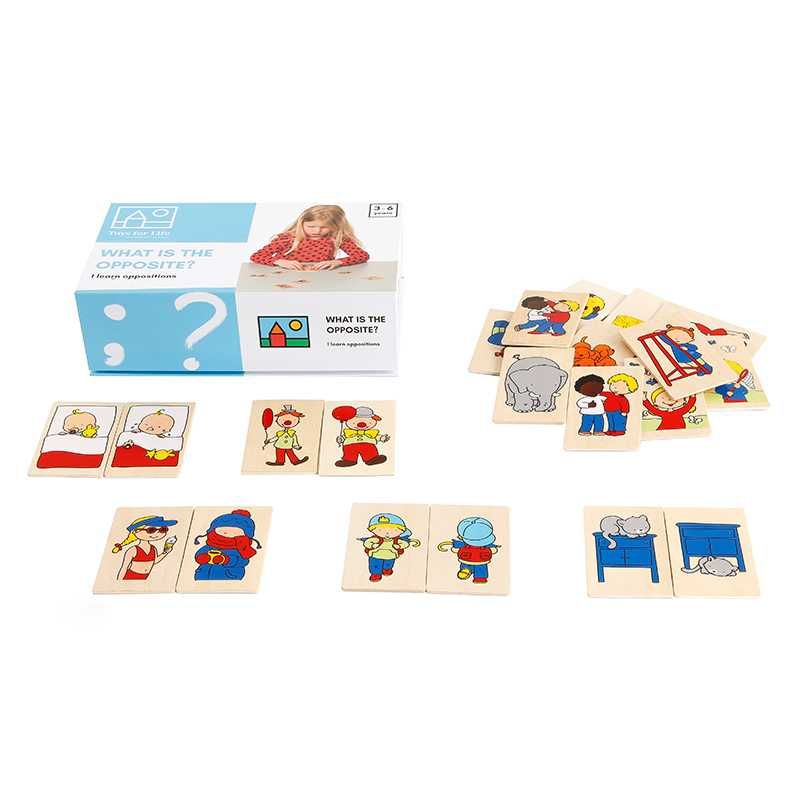 Układanka drewniana Przeciwieństwa Toys for Life Montessori