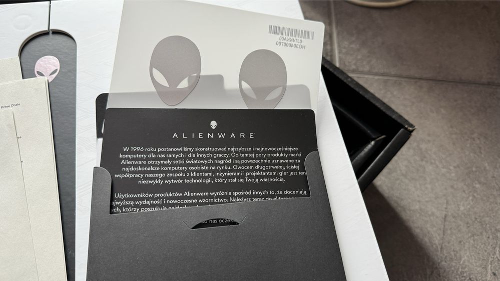 Laptop Gamingowy Alienware x17 R2 PL