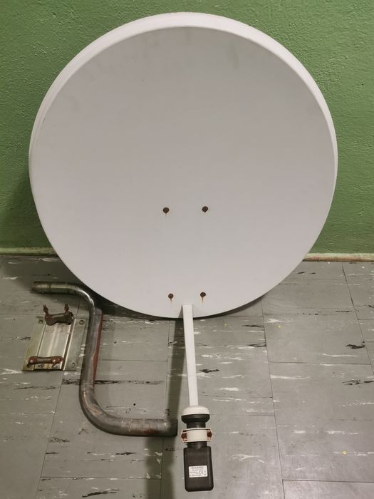 Antena satelitarna 80 z konwerterem i uchwytem