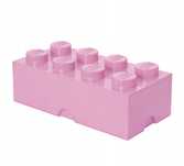 LEGO Pojemnik na klocki 4x2 jasnoróżowy