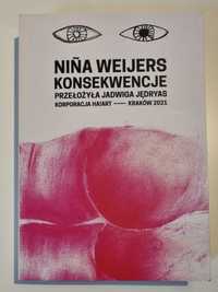 Książka Konsekwencje - Nina Weijers - literatura niderlandzka