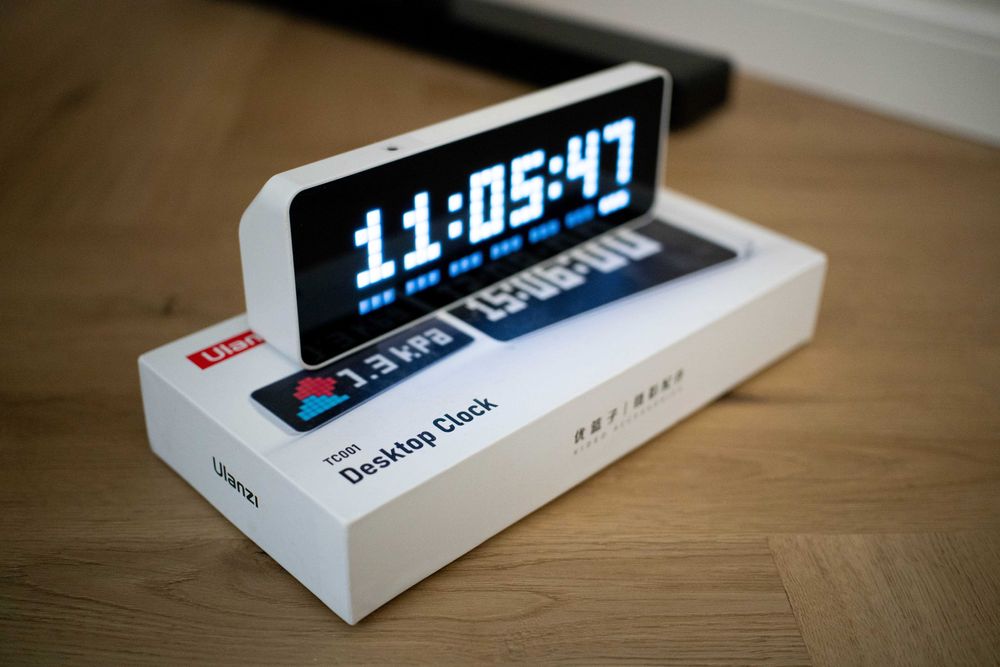 Zegar Ulanzi TC001! Awtrix!  WiFi U-Clock! Polecam!