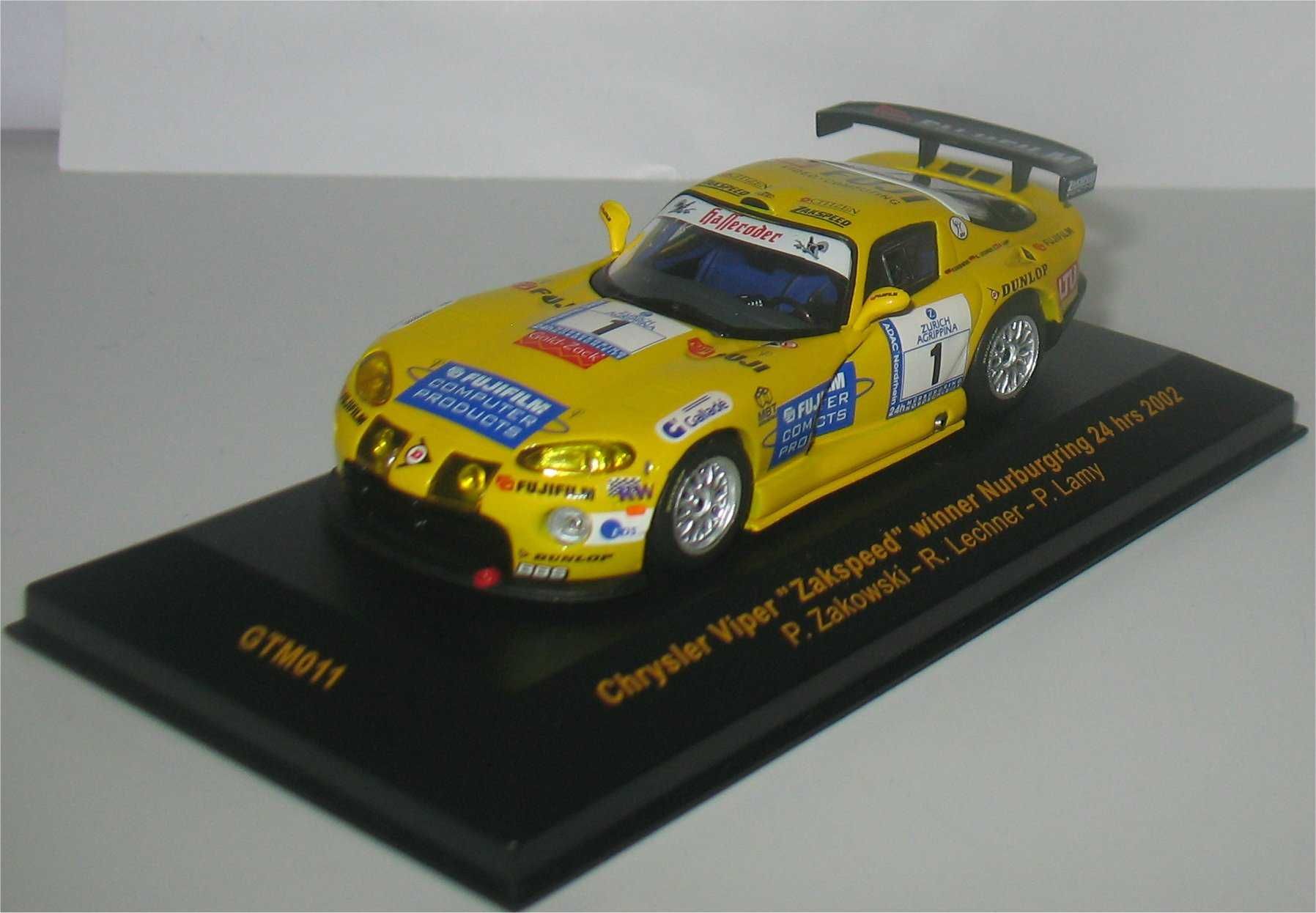 Chrysler Viper GTS-R - Vencedor 24H Nurburgring 2003 - Pedro Lamy