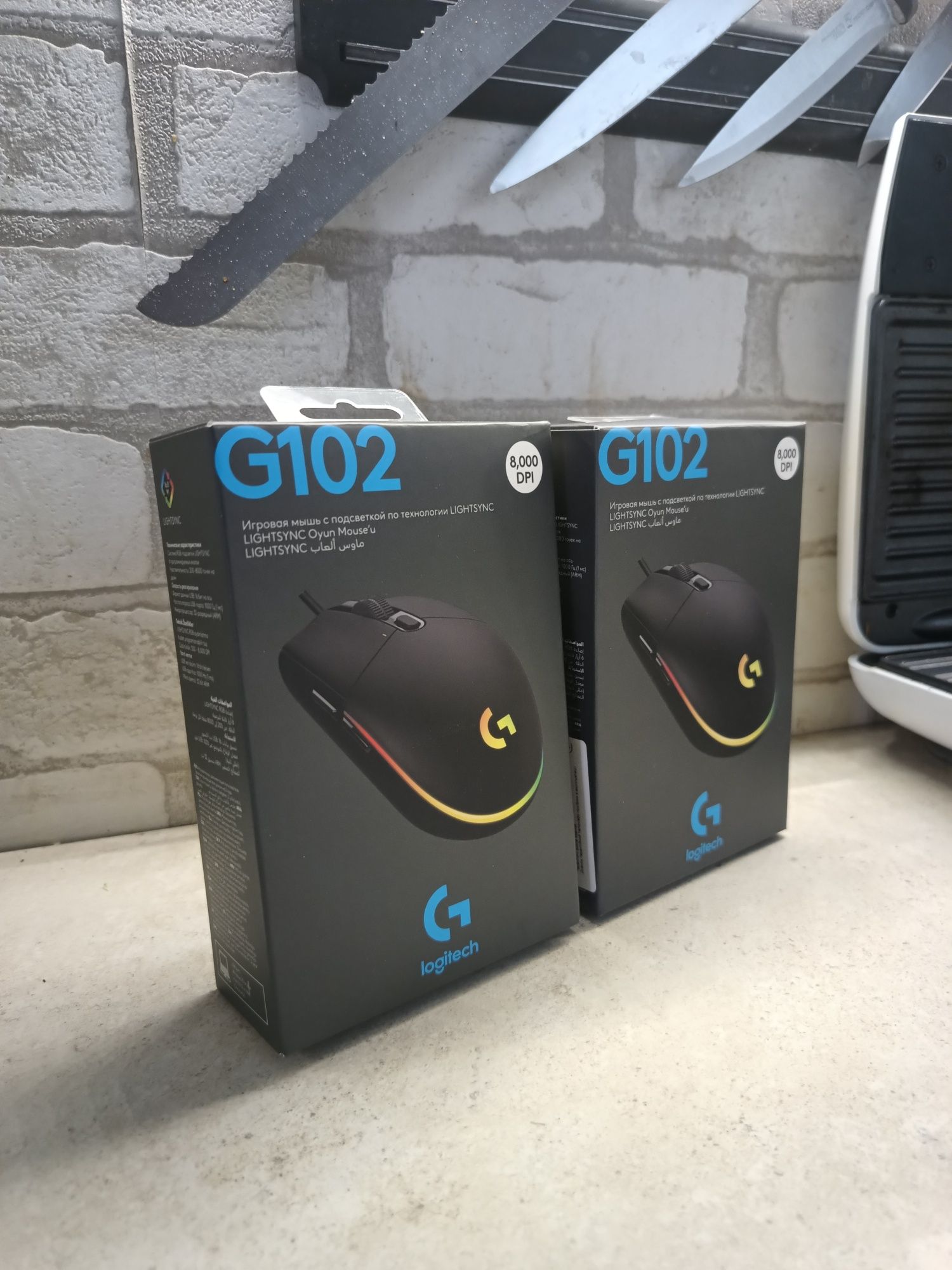 Продам ігрові миші logitech g102 lightsync
