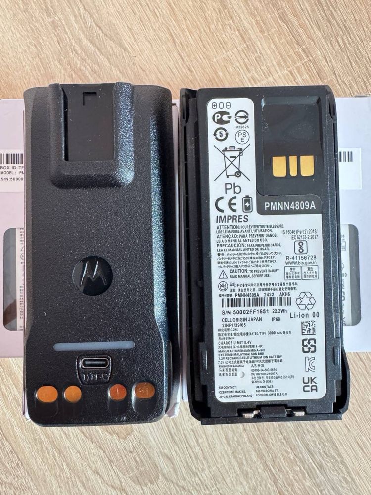 Батарея до радіостанції Motorola R7 R7a, нові Type C 3000mah