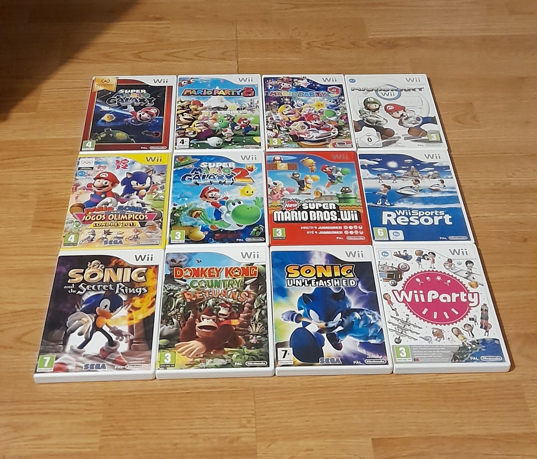 Jogos Wii/Wii U Nintendo (Originais,Completos,Versão PT)