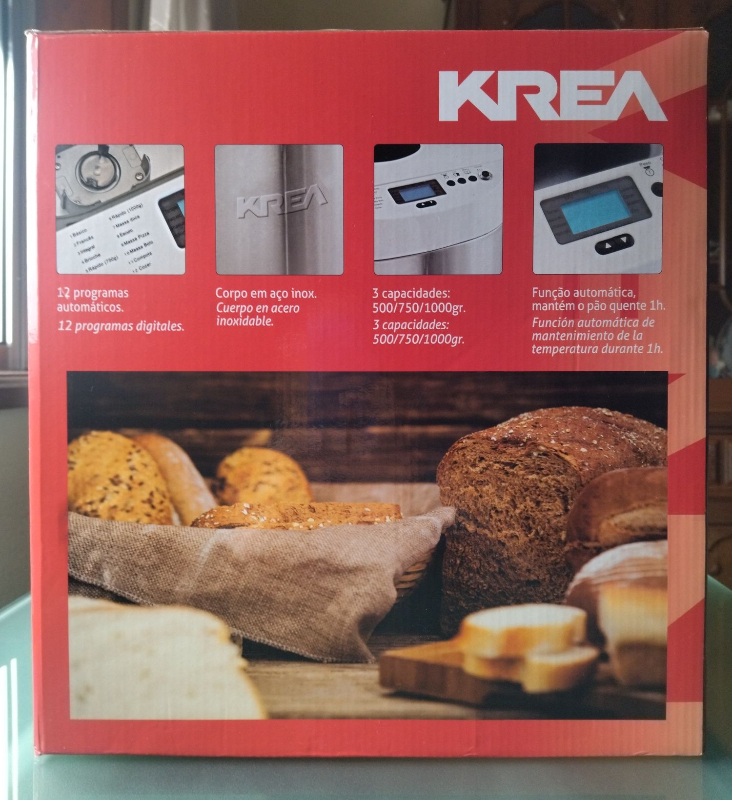 Máquina de fazer pão - Krea