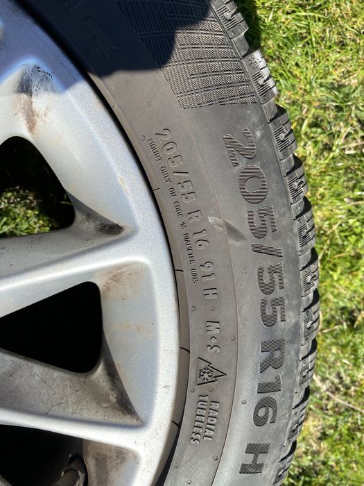 Alufelgi koła 4x 16 cali 205/55R16 opony zimowe ford focus mk1