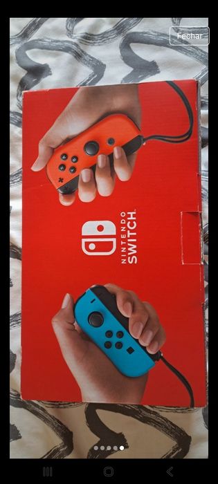 Nintendo Switch como novo