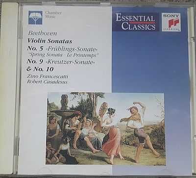 CD Beethoven Violin Sonatas No.5;9;10 wyd. Sony