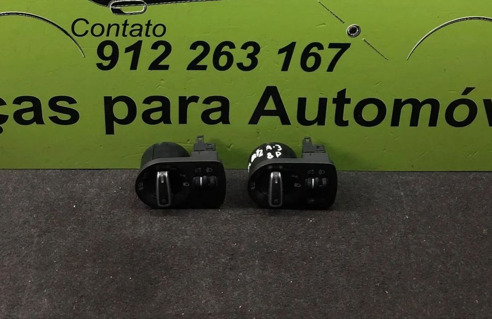 AUDI A3 8P BOTAO LUZES NOVO ORIGINAL - BL002