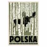 Plakat Ryszard Kaja Polska Łoś