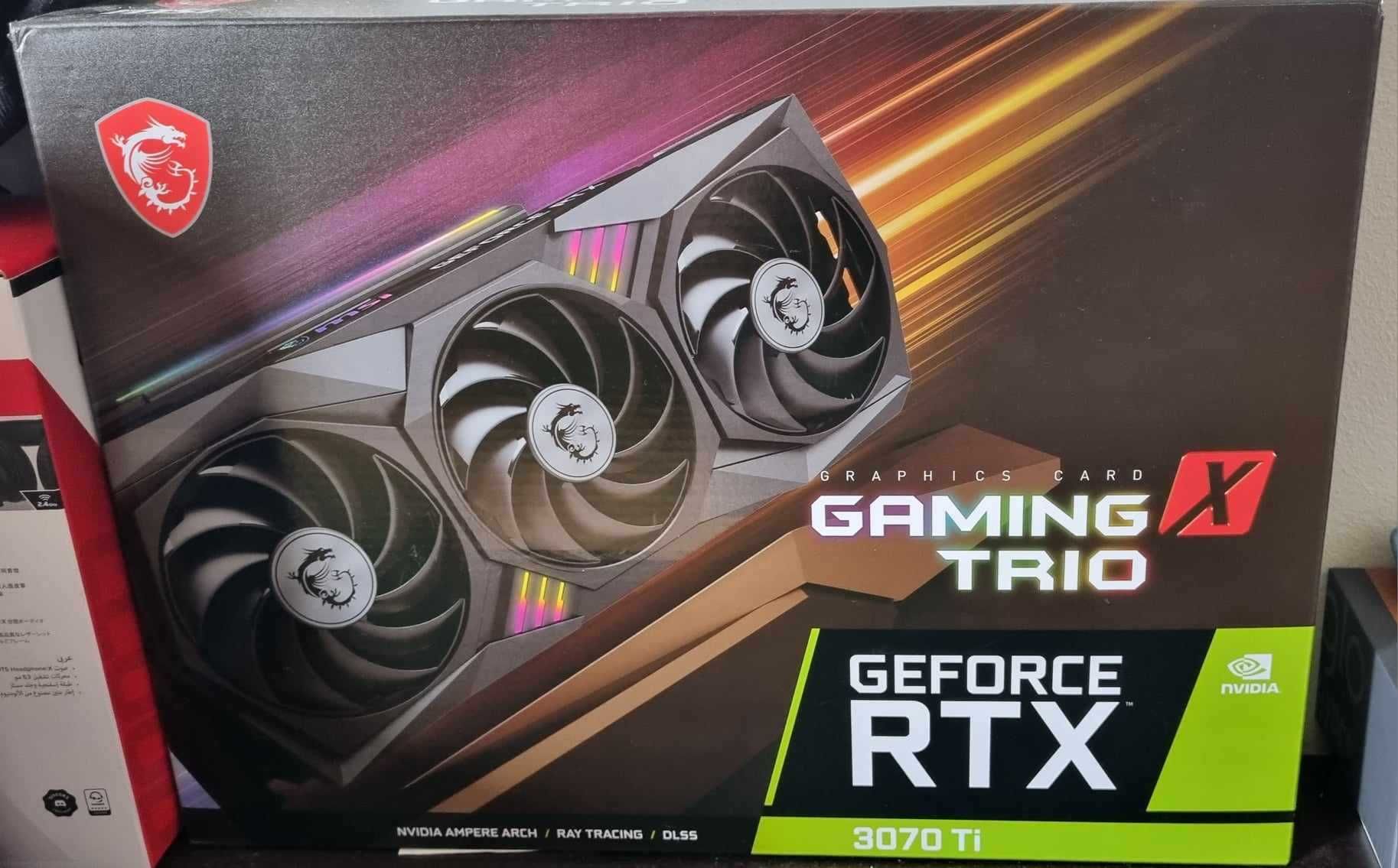 GeForce RTX 3070 Ti gaming x trio