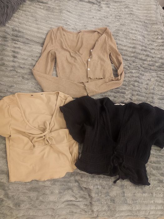 Crop topy zestaw XS/s