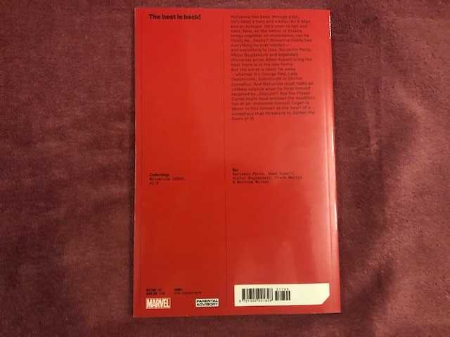 Marvel Comic Wolverine Tpb 1 X-Men