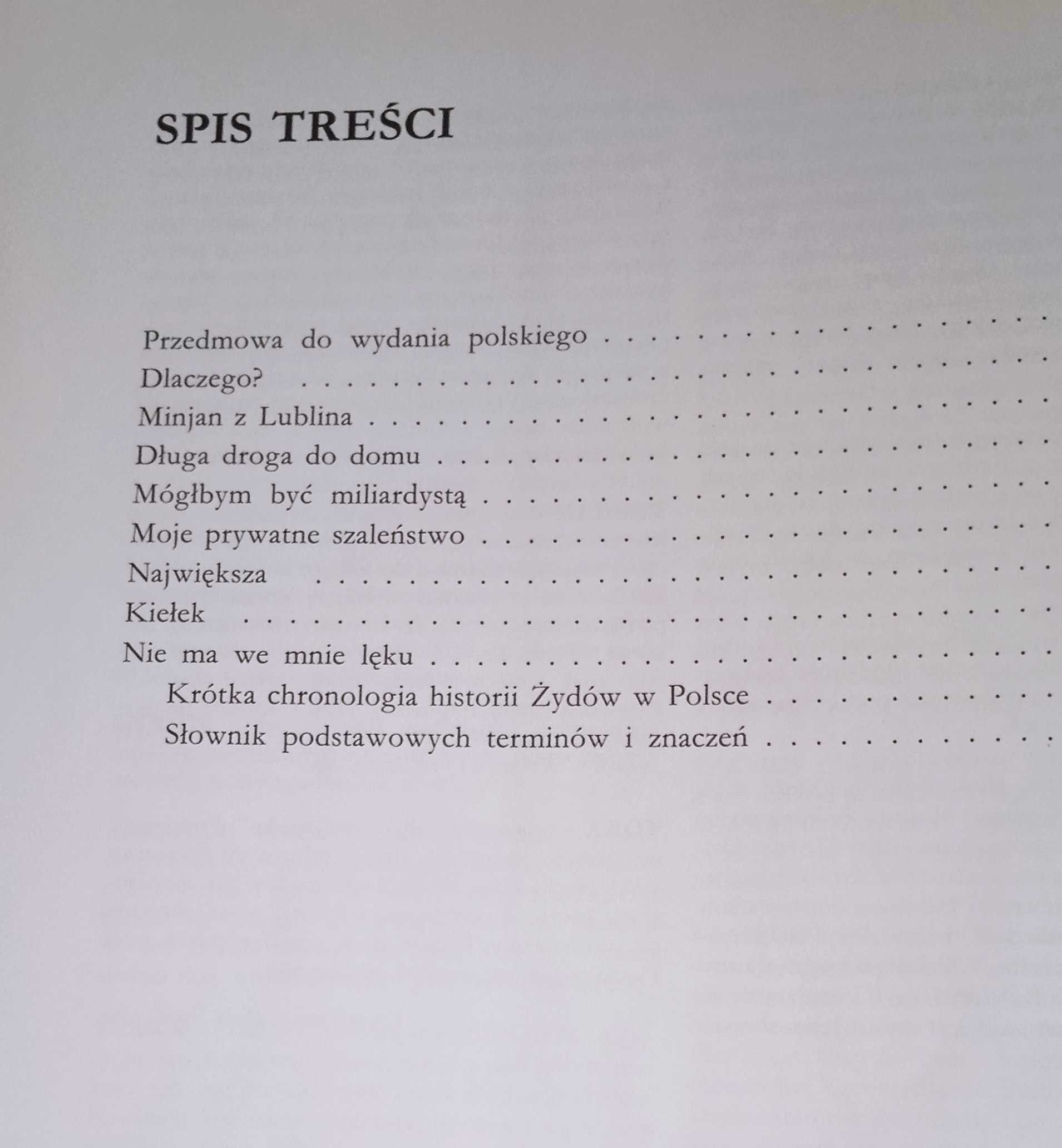 Współcześni Żydzi polscy - M.Niezabitowska, T. Tomaszewski