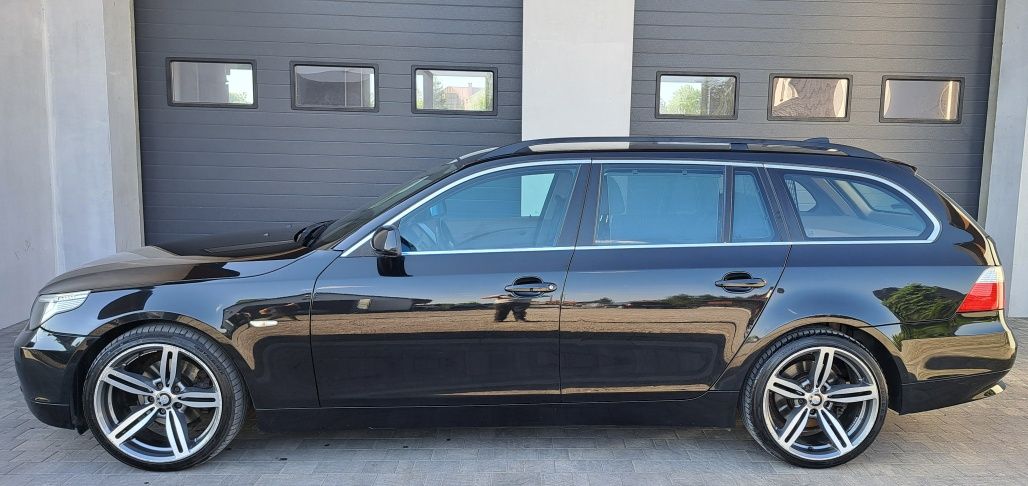 Bmw E61 kombi 2.0d 163KM manual diesel skóra 2006r zamiana