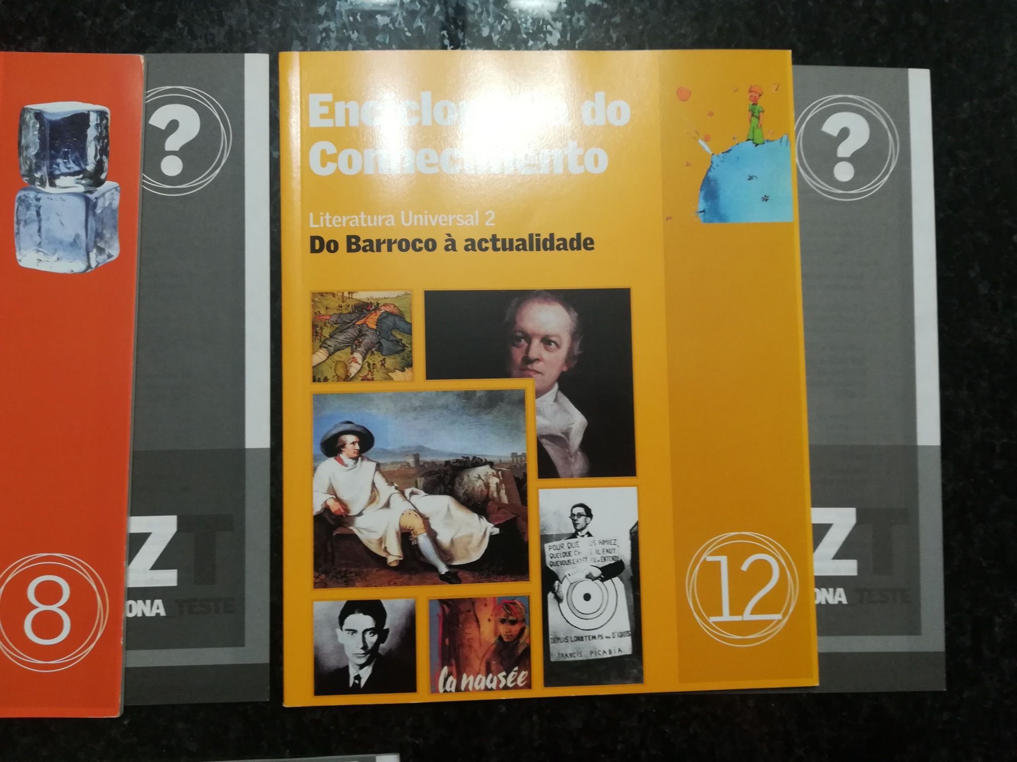 Enciclopédias do conhecimento + livro de atividades nunca usados