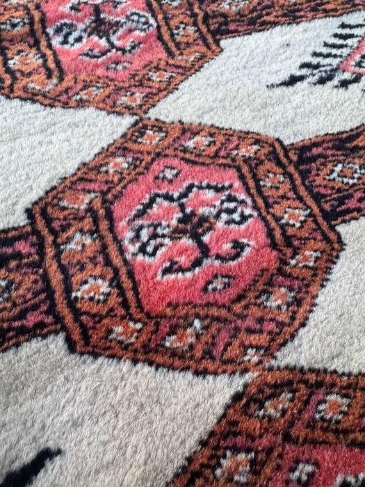 Salonowa Pakistańska Buchara Ręcznie Tkana Wełniana Dywan 378x280