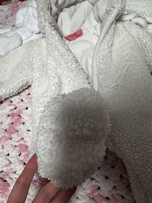 Зимовий дитячий комбінезон Тедді 56-62розмір