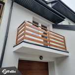 Balustrada balkonowa Classic 4 aluminium taras balkon barierka schody