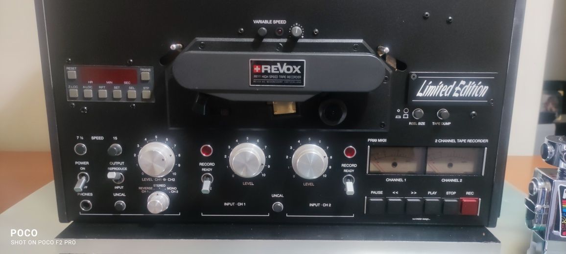 Gravador Revox PR 99 MK III