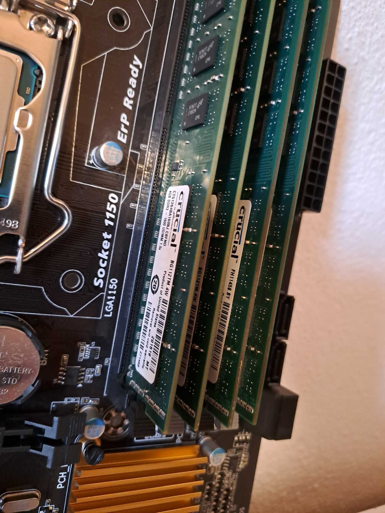 Bundle i5-4460 / Board Gigabyte H97M-D3H / 16GB DDR3 Crucial