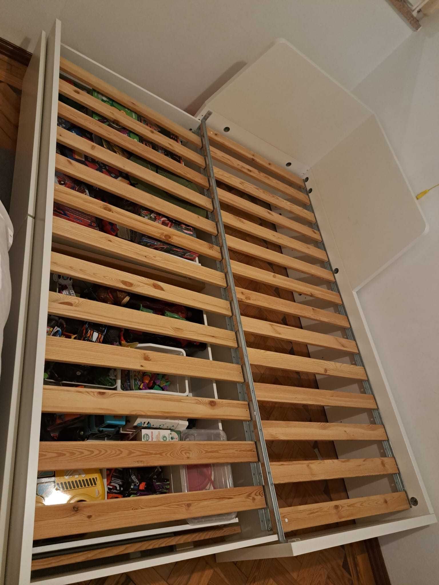Cama IKEA FLEKKE extensível com gavetas