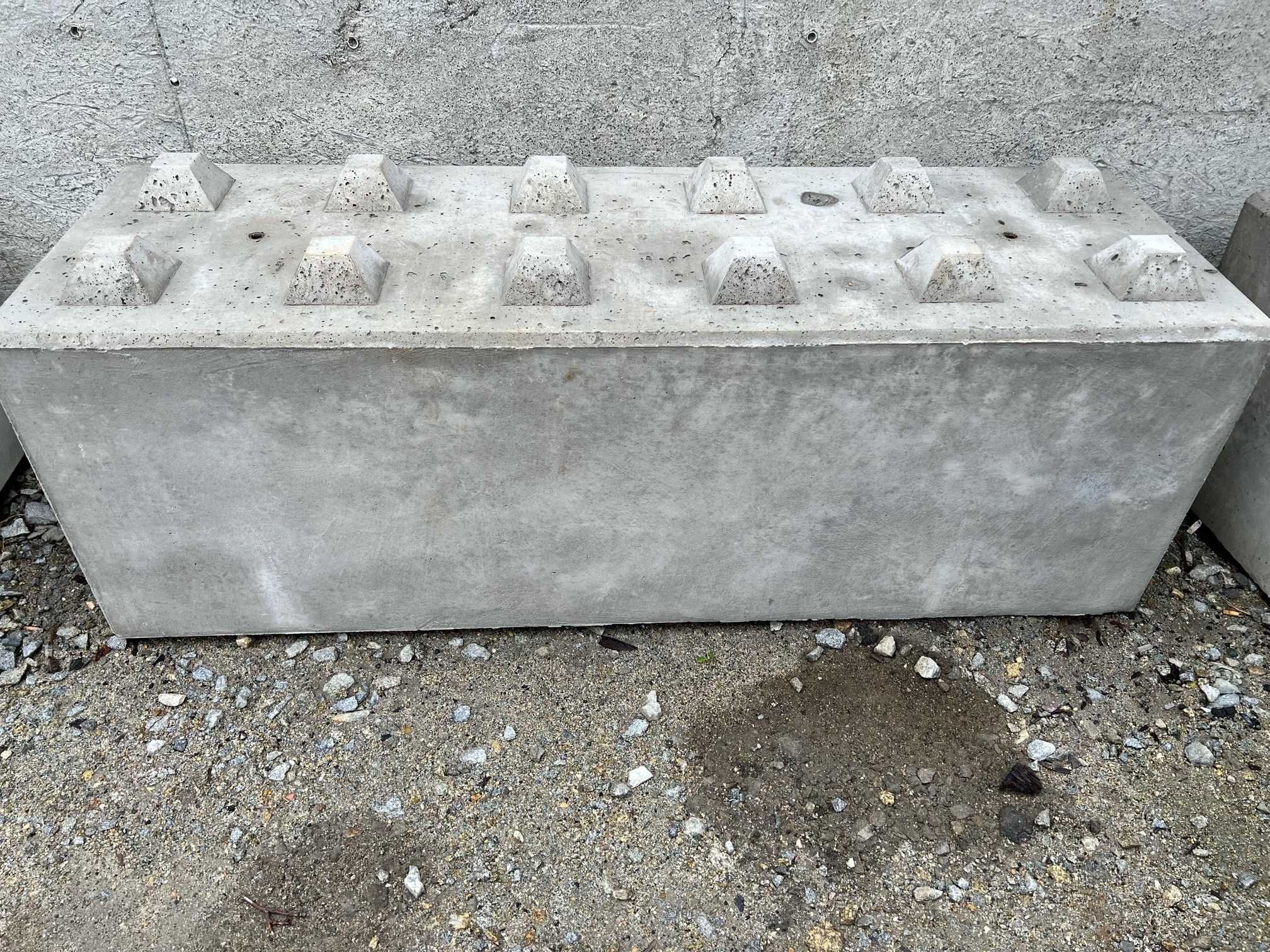 Bloki betonowe różne rozmiary