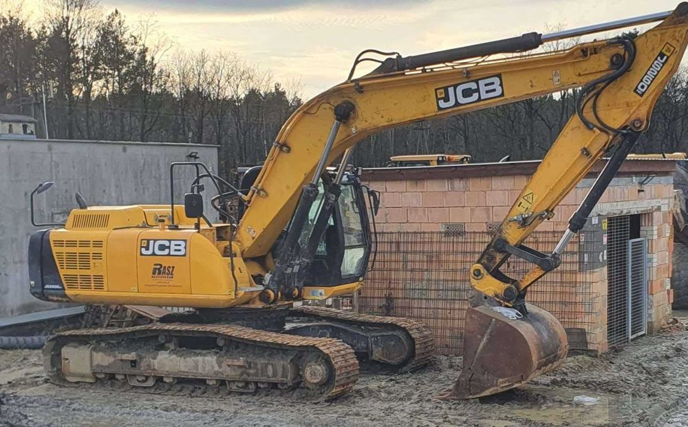 Koparka wynajem gąsienicowa JCB JS260