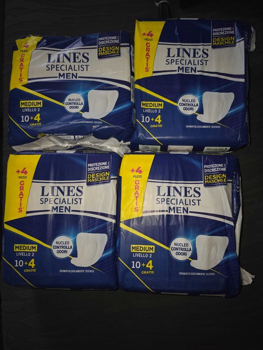 wkładki urologiczne dla mężczyzn Lines Specialist Men Medium Level 2.