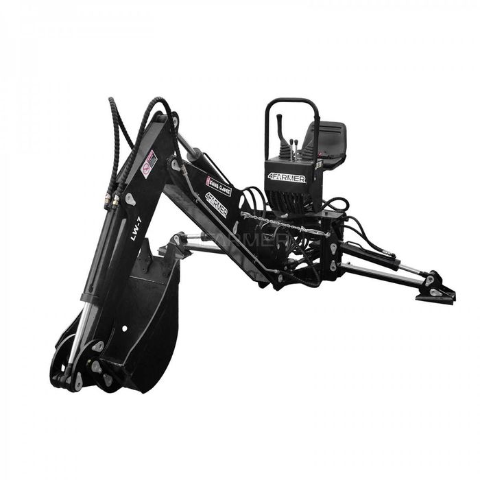PL Części#Wysięgnik Ramię Koparka z Własną pompą Hydrauliczną LW7