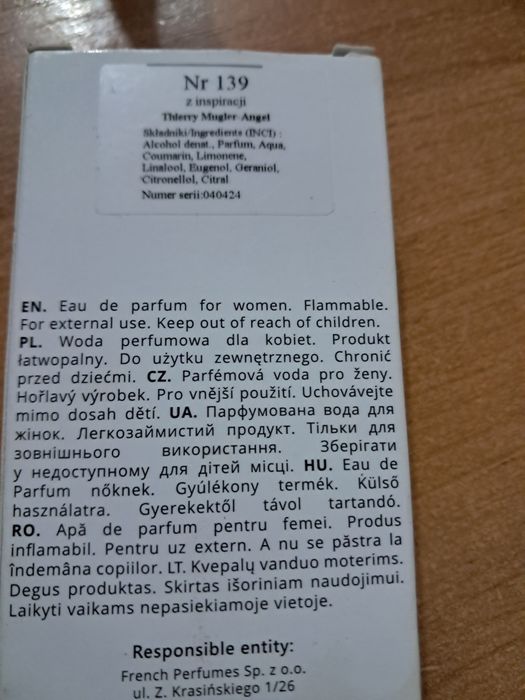Sprzedam zamiennik perfum